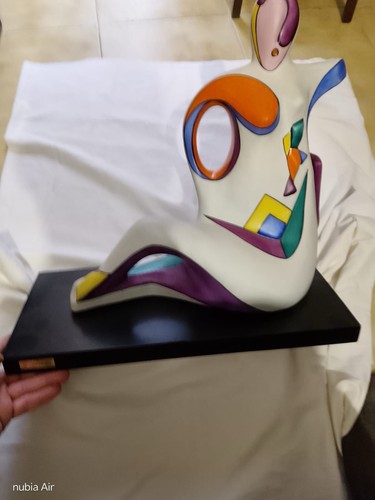 Scultura donna astratta