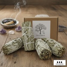 ​Set 4 Salvia Bianca Incenso