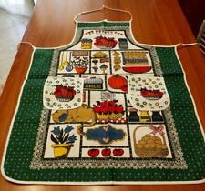 GREMBIULE DA CUCINA PARANNANZA CON TASCHE DISPENSA 100% COTONE 