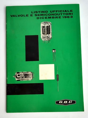 Listino ufficiale valvole - , e