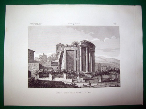 1845 roma antico - roma,
