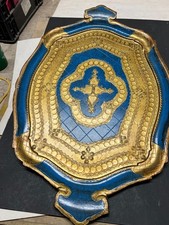 Vassoio fiorentino i legno