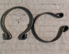 MOLLE IN OTTONE PER CALLOTA PARAPOLVERE FORCELLA MOTO D'EPOCA diam. 38mm