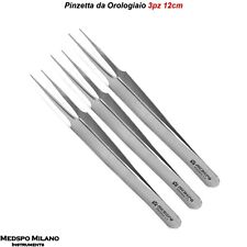 Pinzetta da Orologiaio N. 4 Gioielli Riparazione di Orologi Pinzette Forcipe CE