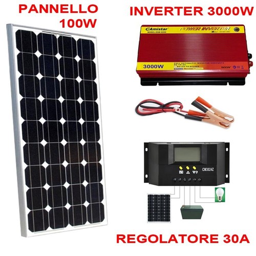 Kit fotovoltaico 1kw - kit,