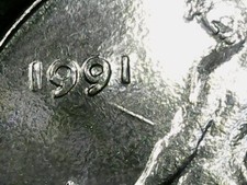 2 MONETE 100 LIRE 1991 ERRORE