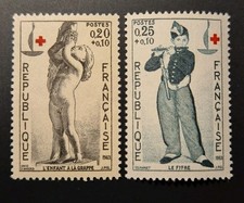 Francobolli Francia, 1963