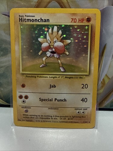 Hitmonchan holo rare - hitmonchan, #7