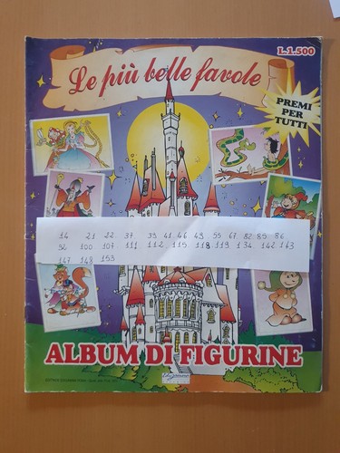 Album figurine piu belle - le,