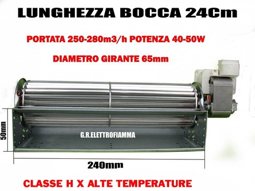 Ventola tangenziale stufa - tangenziale,