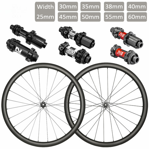 Set ruote bici - strada, in