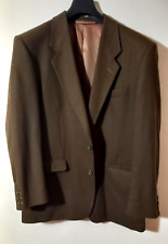 Giacca Uomo Vintage Invernale Lana tg 50 Incom High Quality Verde Militare 