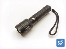 Torcia tattica 500 lumens Militare a mano Batteria e Accendisigari 12V Campeggio