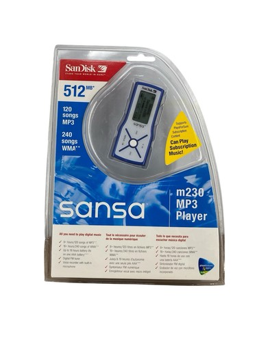 Sandisk sansa m230 lettore - sandisk,