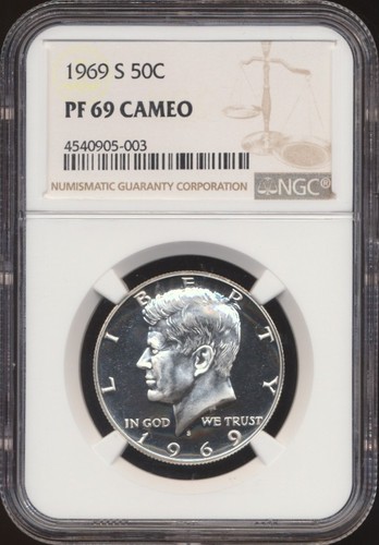 1969 kennedy mezzo dollaro - 1969-s,