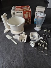 Vintage AKA Electric RG28 Kitchen Mixer Bowl Stand, Liquidizer Plus Accessories 