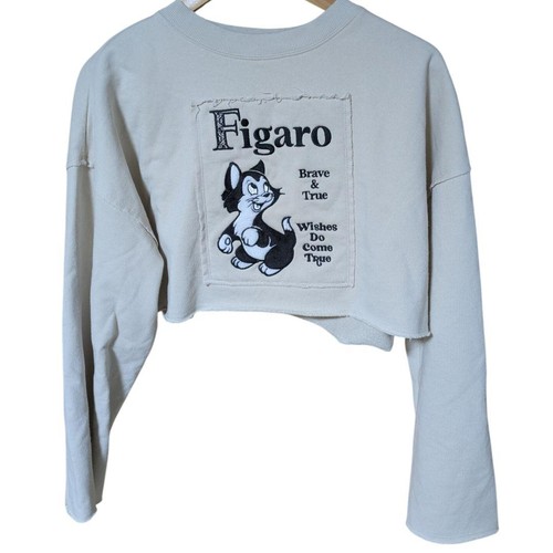 Maglione disney cropped - maglione, figaro