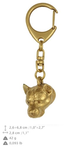 Amstaff portachiavi placcato - portachiavi,