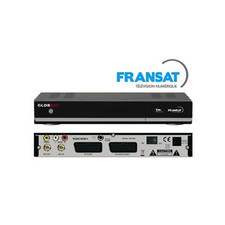 GLOBSAT GS 1000 Ricevitore Satellitare VIACCESS Fransat DVB-S Scart