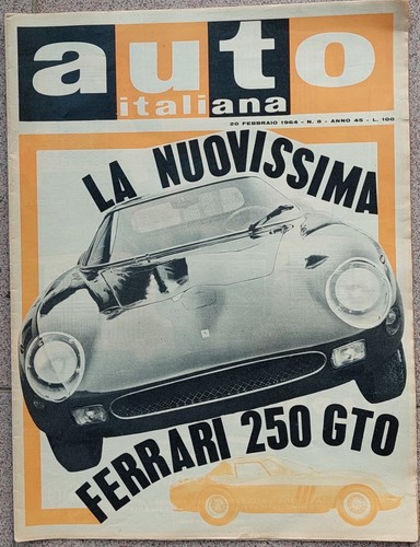 Auto italiana febbraio 1964 - italiana,
