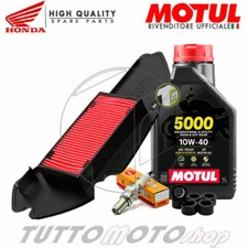 KIT TAGLIANDO HONDA PES PS 150 2008 2009 OLIO MOTUL FILTRO CANDELA RULLI