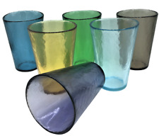 Set 6 Bicchieri Acqua colori Assortiti Murano Collection Yalos Happy drink