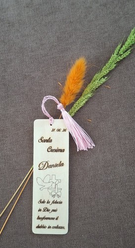 Cresima segnalibro legno - segnalibro,