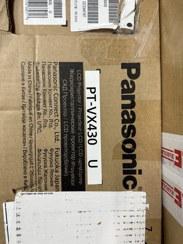 Proiettore panasonic vx430 - proiettore,