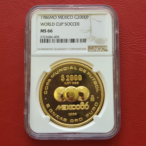 2000 pesos messico 1986 ms66 - 2000,