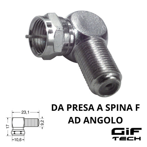 Connettore type angolo presa - connettore,