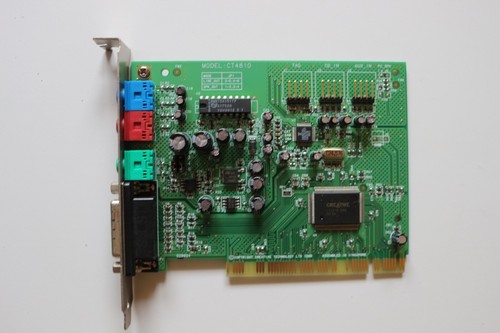 Scheda audio creative ct4810 - scheda,