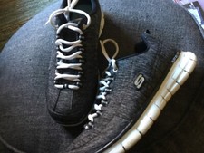 Tessuto grigio memory foam