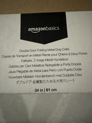Amazonbasics gabbia per - per, cani