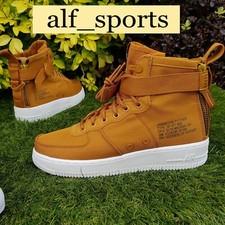 ❤ Scarpe da ginnastica nuove con etichette, DeadStock e originali Nike® SF-AF1 Mid Air Force 1 nel Regno Unito taglia 7