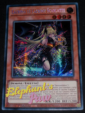 Yugioh - Lacrima le Lacrime Scarlatte RARA SEGRETA - MP25-IT100 1° Edizione