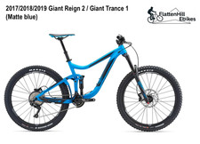 Vernice di fabbrica per 2017/2018/2019 Giant Reign 2 / Giant Trance 1-blu opaco