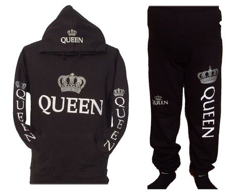 Set queen felpa con - set, cappuccio