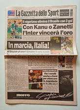 GAZZETTA DELLO SPORT 2 AGOSTO 1996 OLIMPIADI FIONA MAY - KANU - ANDREA GARDINI