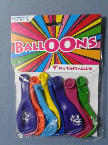 Palloncini anni vari - vari, colori