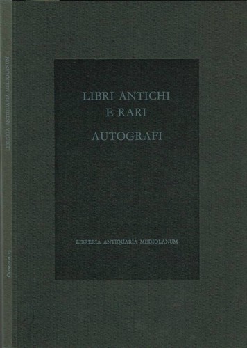 Libri antichi rari - antichi,
