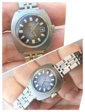 70s VETTA AUTOMATIC VINTAGE LADY WATCH OROLOGIO UHREN STEEL ACCIAIO 27,5mm