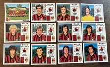 12 Figurine calciatori panini