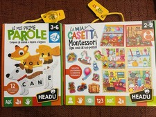 2 Giochi Bambini 2/6 Anni, Montessori Sensoriali Giocattoli  Educativi