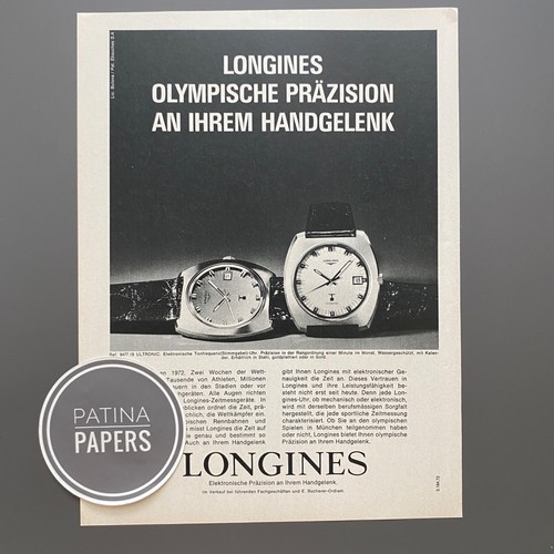 1972 longines ultronic - longines,