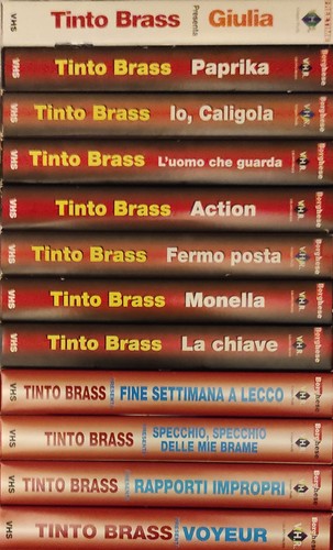 Tinto brass lotto 12 film - brass,, di