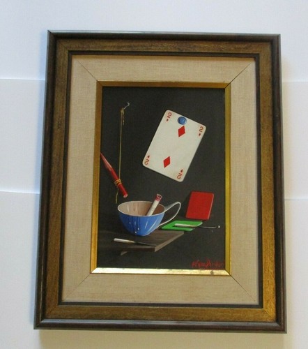Quadro olio vintage - olio,