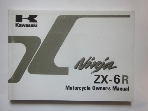 Kawasaki ninja owner s - kawasaki, owner's