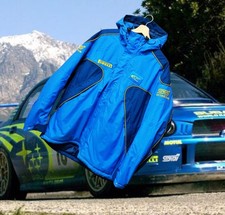 Cappotto Giacca Subaru World Rally Team Uomo Racing Pirelli Impreza Sparco 555
