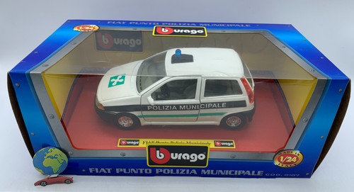 Bburago fiat punto polizia - punto,