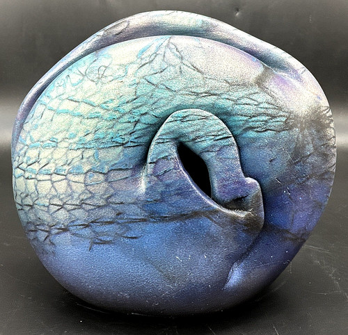 Vaso raku vintage - raku, tom